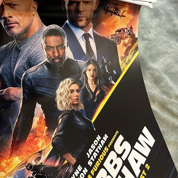 Fast & The Furious ALL 6 movie poster LOT X, 8, 7, Tokyo Drift, Hobbs Shaw, F&F - Picture 3 of 10